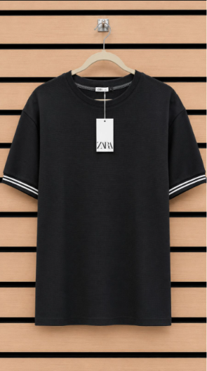 Camiseta Zara Texturizada — foto 3