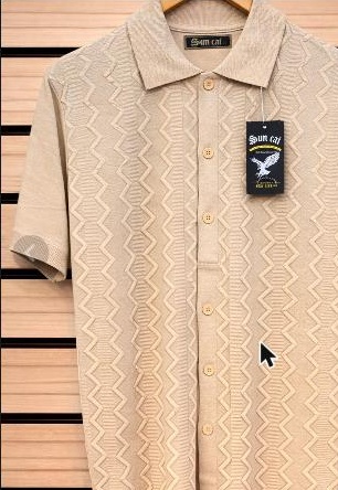 Camisa Tricot Botão