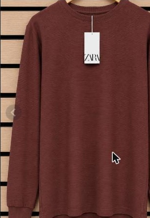 Camiseta Zara manga longa