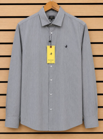 Camisas risca de giz manga longa — foto 4