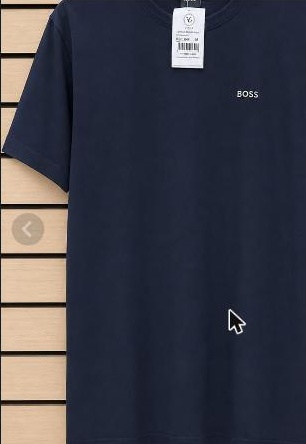 Camiseta Algodão Egípcio Hugo Boss
