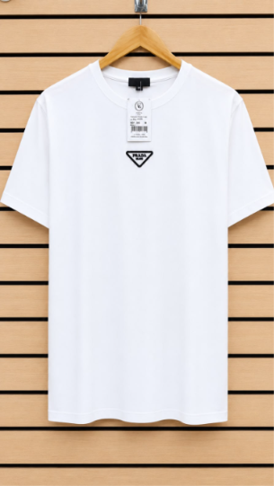 Camiseta Algodão Egípcio Prada — outra cor