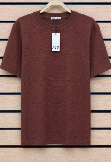 Camiseta Zara Suedine — outra cor