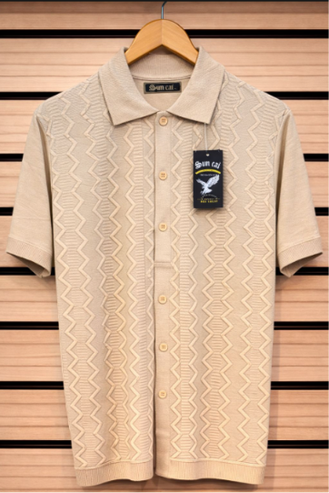 Camisa Tricot Botão — outra cor