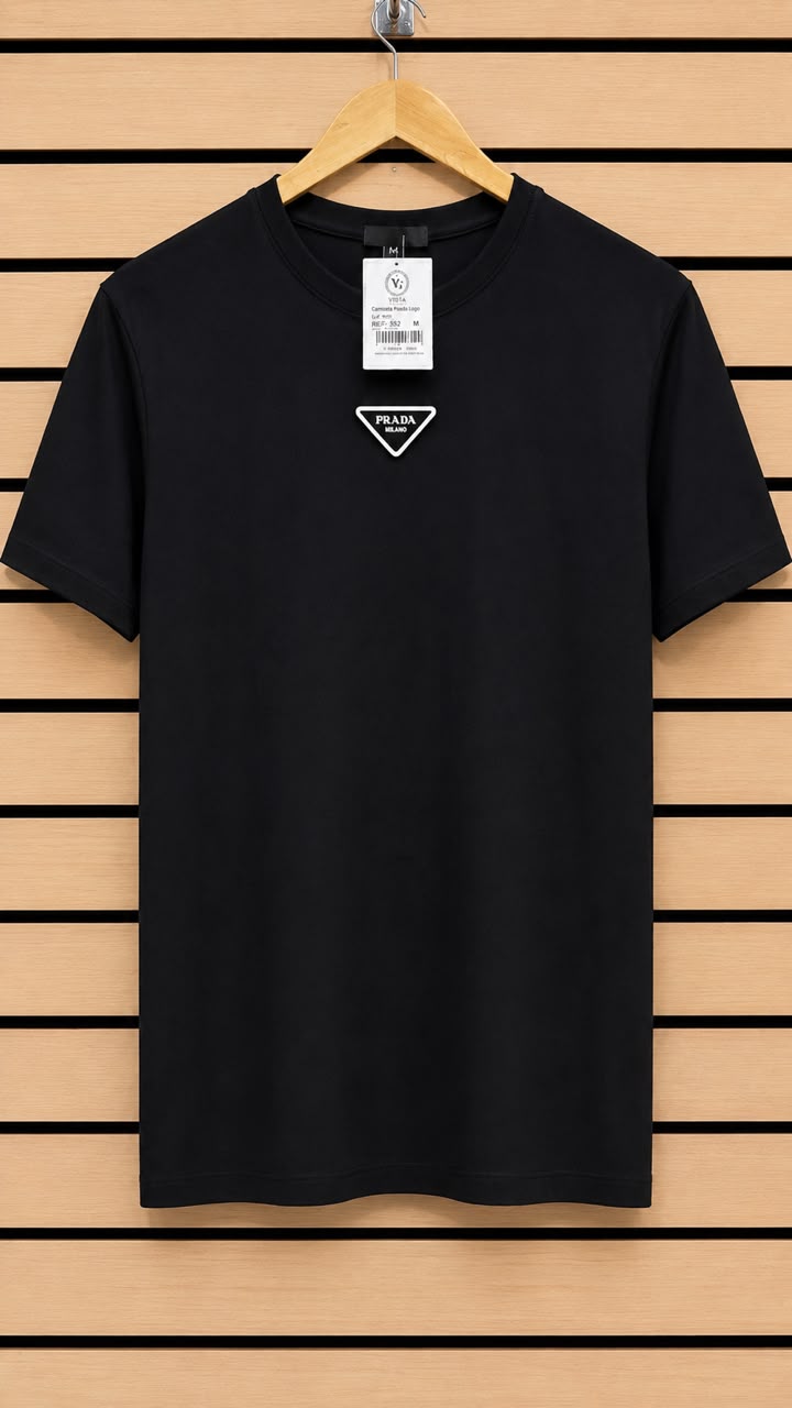 Camiseta Algodão Egípcio Prada — outra cor