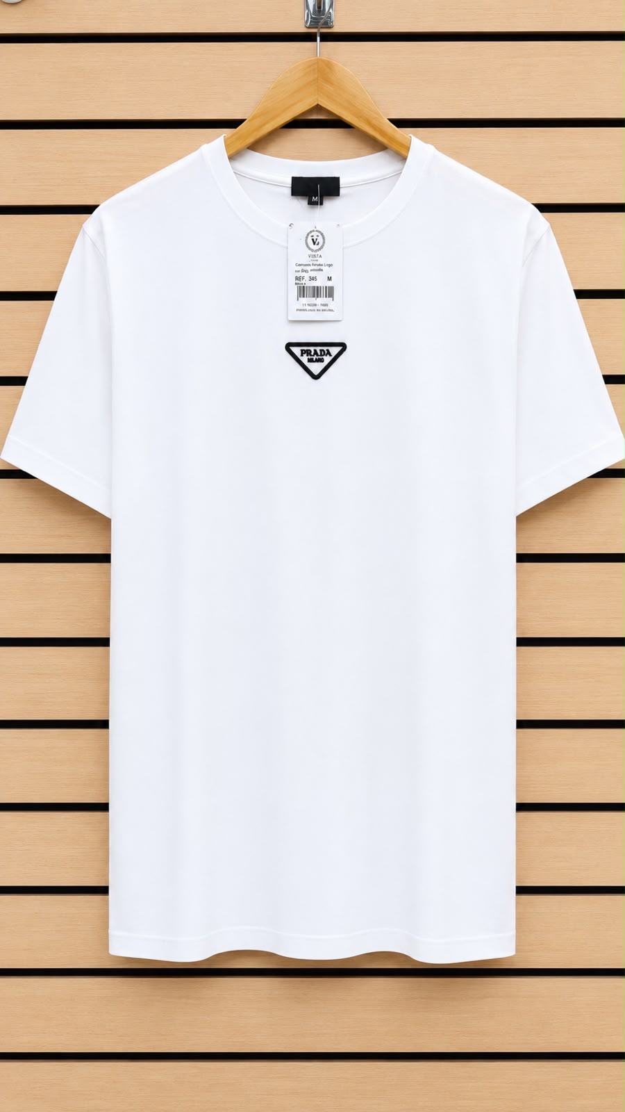 Camiseta Algodão Egípcio Prada