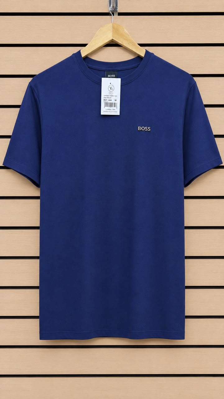 Camiseta Algodão Egípcio Hugo Boss