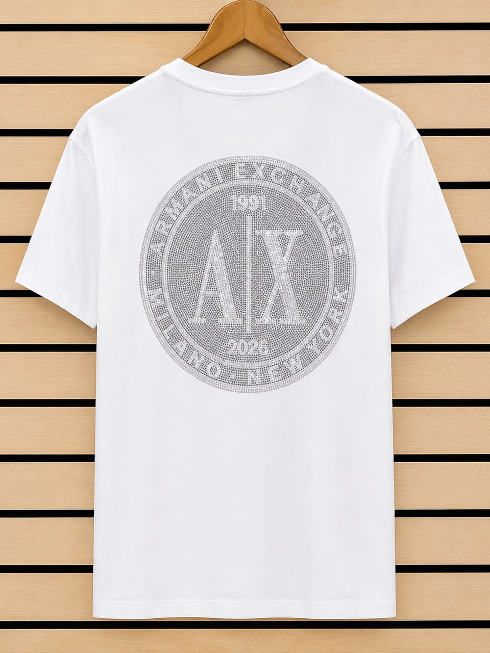 Camiseta Algodão Egípcio Premium Empório Armani