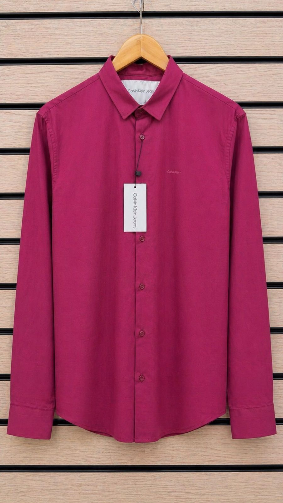 Camiseta Social Manga Longa CalvinKlein